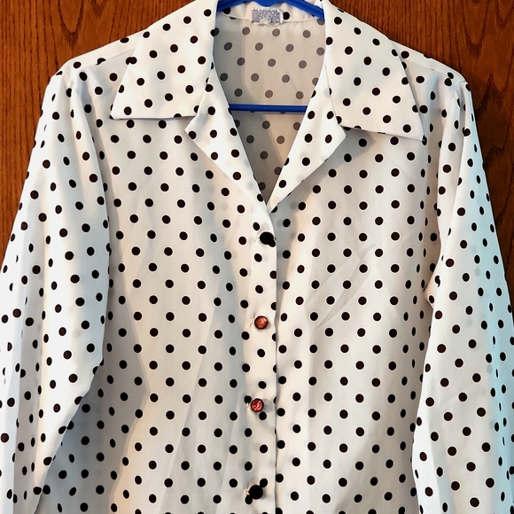 Misses Vintage Pykettes Blouse - Appr Size 10/12; - Picture 2 of 8